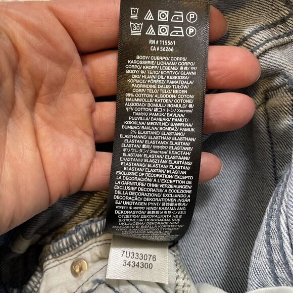 7FAM 7 for all Mankind Womens 25 Floral Embroidered Josefina Jeans - Picture 14 of 14